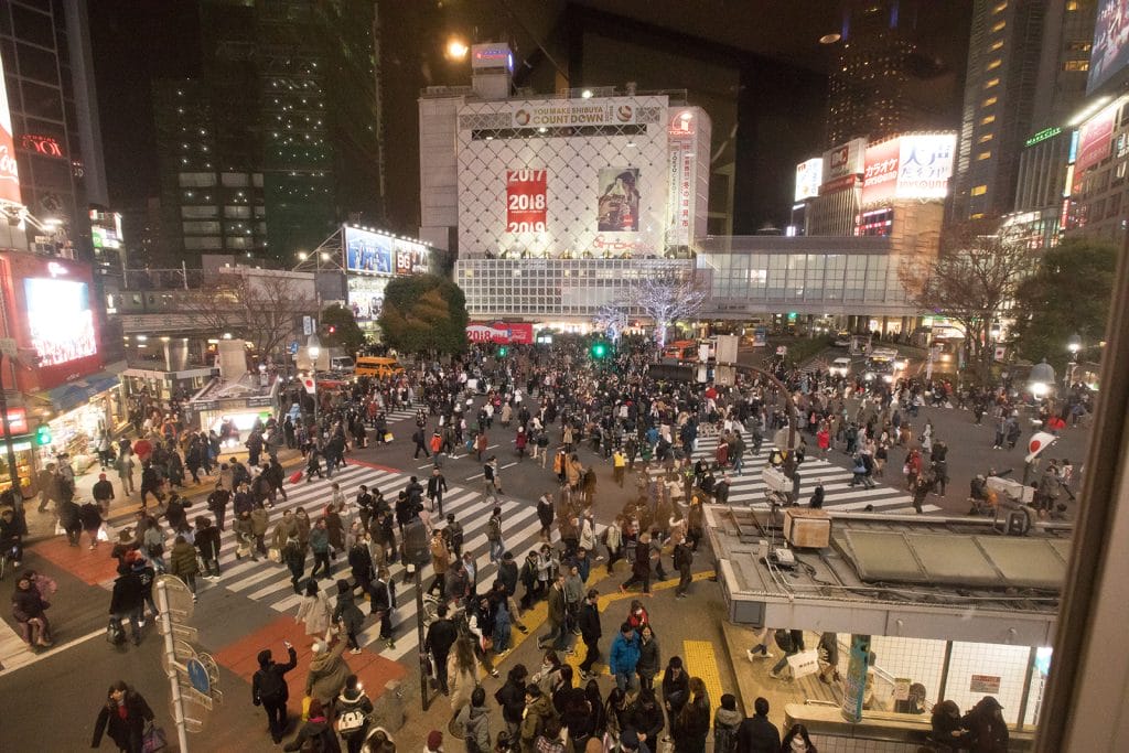 Shibuya Crossing Tokyo, persimpangan terpadat di dunia