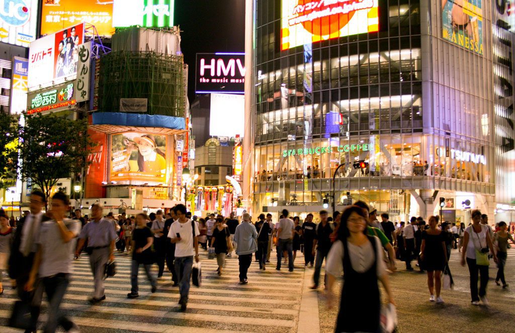 Lost in Translation ? Shibuya Crossing Tokyo Japan